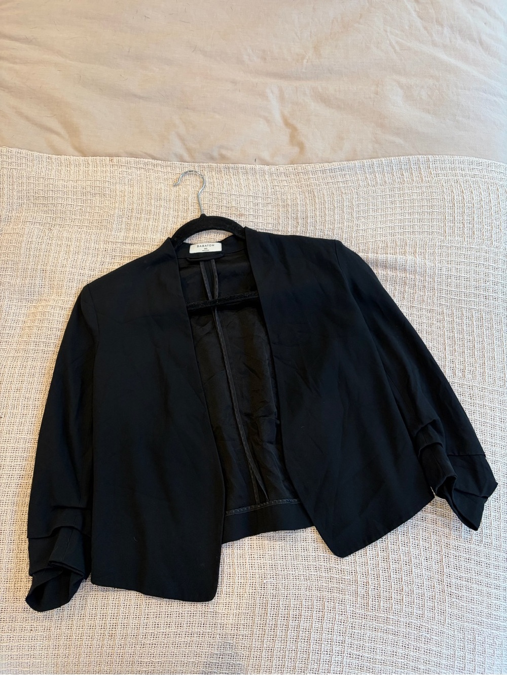 Aritzia Babaton Power Waist Blazer Black
